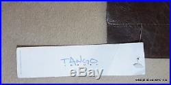TANGO New Leather Pants Mens W 32 L 34 Distressed Brown Pant Slacks NWT