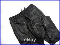 TIGHA Bill Black Men's Leather pants Motor Size 33 M