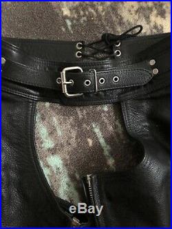 The Leather Man FETISH Leather chaps Size 34