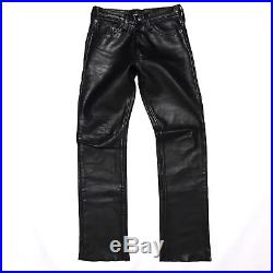 The Leather Man NYC 30 x 32 Mens Leather Pants Slim Fit