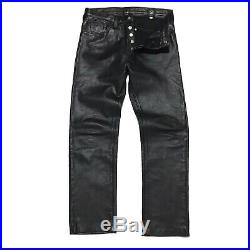 The Leather Man NYC 34 x 31 Mens Leather Pants Slim Fit 501 Leatherman New York