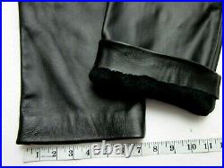 USA Made Vintage Espinoza's Leather Biker Pants Mint Condition 100% Genuine