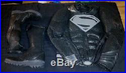 Ud Replicas Man Of Steel Superman Dream Sequence Suit Leather Jacket Pants Boots