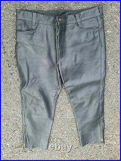 VANSON Authentic MOTORCYCLE Leather Pants 40 MADE USA