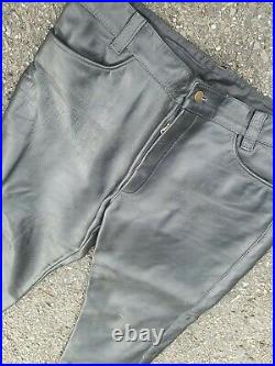 VANSON Authentic MOTORCYCLE Leather Pants 40 MADE USA