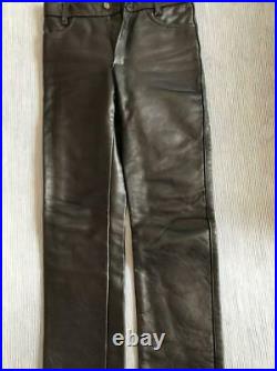VANSON Leather Pants Size 32 Used Excellent condition from Japan