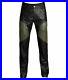 VERSACE-For-H-M-Black-Leather-Gold-Studded-Studs-Trousers-Pants-EUR-50-01-cln