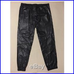VINCE Men's Slim Fit Lamb Leather Jogger Pants Retail $895 (NWT)