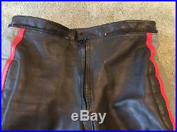 VINTAGE 80's Spartan Leather Men's 44 Jacket/36 Pants Set Motorcycle Leathers