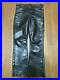 Vanson-Authentic-Leather-Pants-Black-32-Used-from-Japan-01-fgiv
