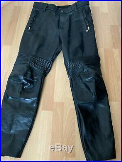 Vanson Mens Leather Motorcycle Pant