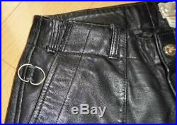 Vintage 1990's Vivienne Westwood Leather Bondage Pants Size 30 From ENGLAND Rare