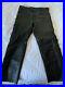 Vintage-BONUS-ITALIAN-FASHIONS-Men-s-Black-Real-Leather-Pants-Sz-38-Biker-Laced-01-leb
