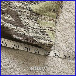 Vintage Coogi Suede Leather Mercerized Cotton Knit Sweater Pants Medium