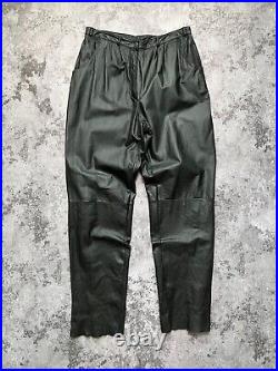 Vintage Genuine Leather Pants Men's size W30