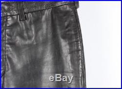 Vintage Helmut Lang Men Soft Leather Pants W31-33