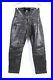 Vintage-LANGLITZ-Black-Leather-Motorcycle-Riding-Pants-Breeches-Mens-Size-32-01-mn