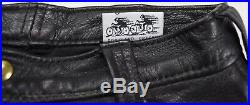 Vintage Langlitz Columbia Cascade Leather Motorcycle Pants Mens 30