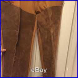 Vintage NWOT Cabela's Upland / Field / Briar Pants Leather Brown Men's 40