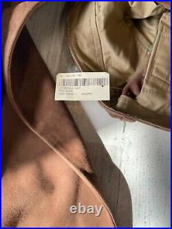Vintage NWT Polo Ralph Lauren Suede Leather Pants Mens Size 34x34 Brown RRL
