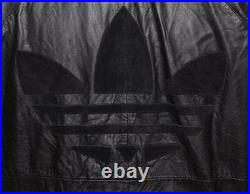 Vtg 80's Adidas A17 Leather Track Suits Jacket And Pants Run DMC S Collector's