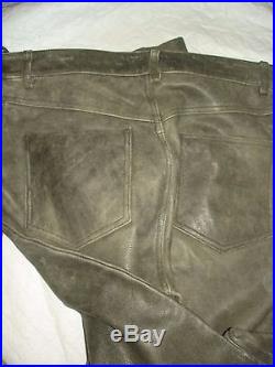 Wilson M. JULIAN Leather Pants Size 34 Men