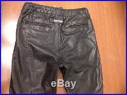 Zanerobe, size 30, Mans perforated leather pants, Color Black, new with tags